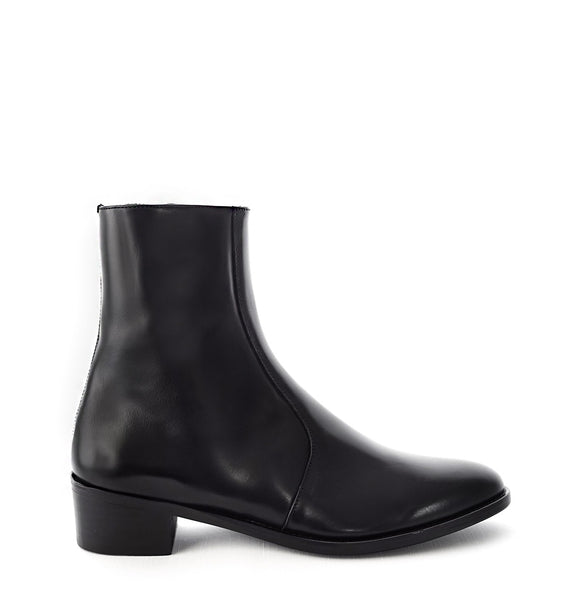 CLASSIC STOCKHOLM BOOT IN BLACK LEATHER