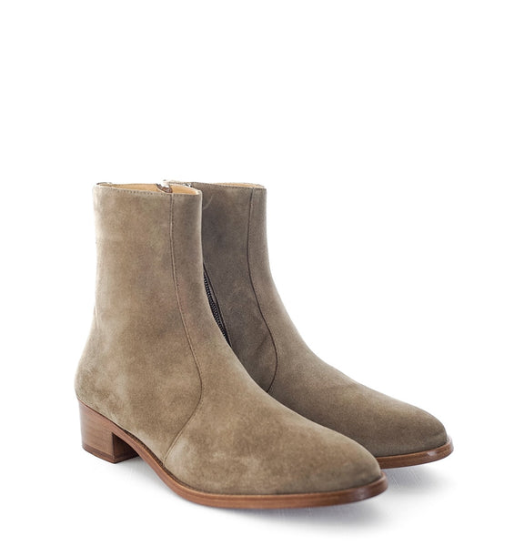 CLASSIC STOCKHOLM BOOT IN CIGAR SUEDE